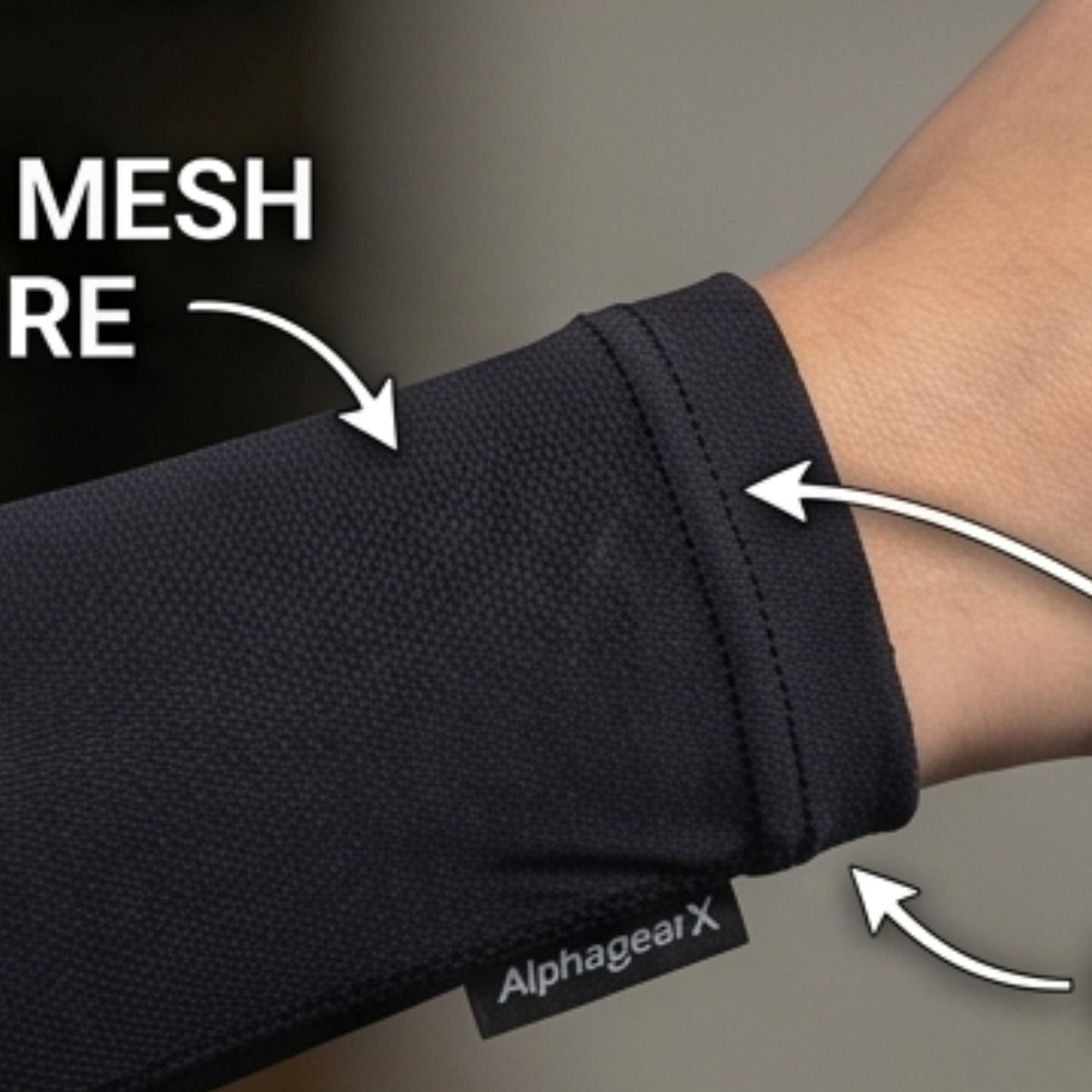 Stay Cool & Protected with Breathable Arm Sleeves | AlphagearX BD - Image 3