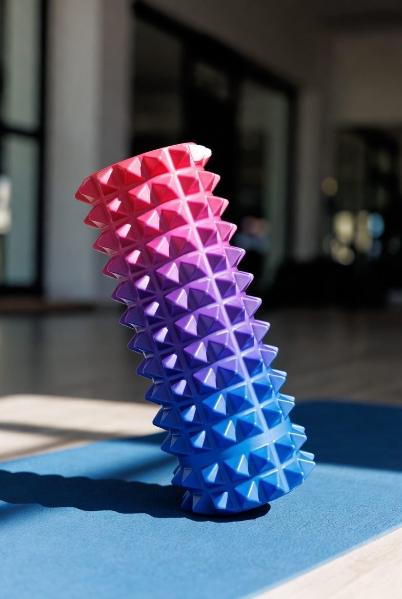 Pro Yoga Foam Roller (L) | Deep Tissue Massage & Muscle Recovery | AlphagearX BD - Image 4
