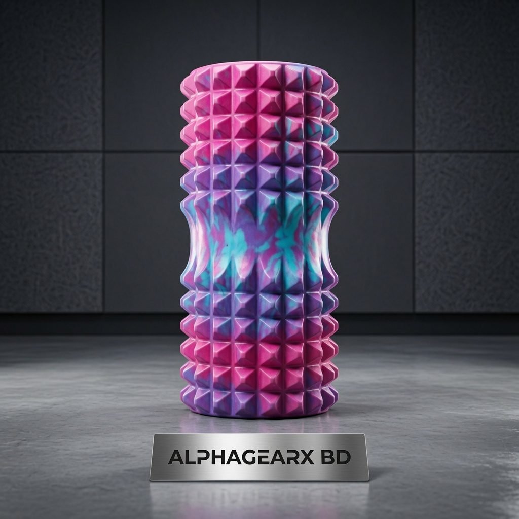 Pro Yoga Foam Roller (L) | Deep Tissue Massage & Muscle Recovery | AlphagearX BD - Image 7