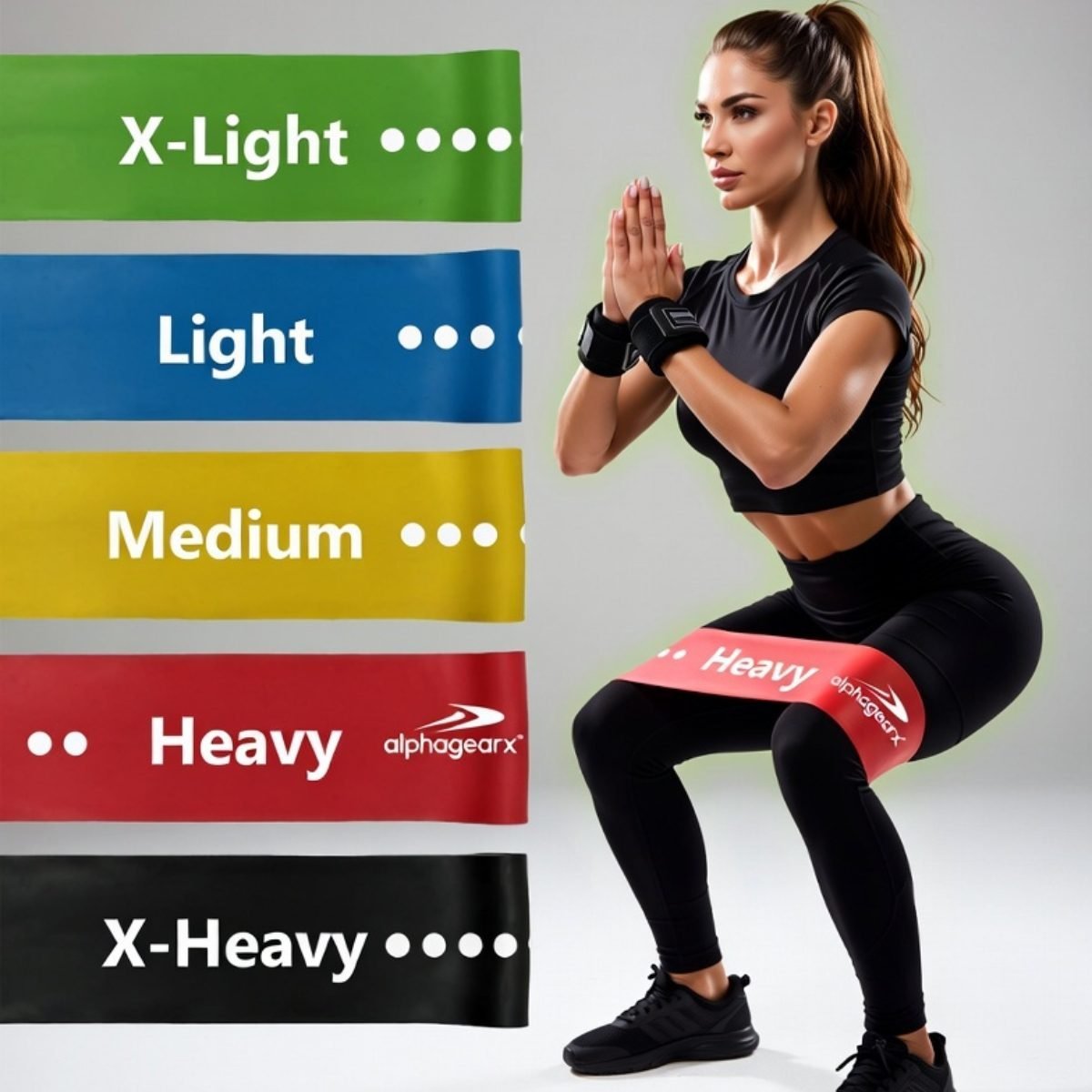 Activate Your Glutes & Legs at Home: Premium Resistance Bands | AlphagearX BD - Image 8