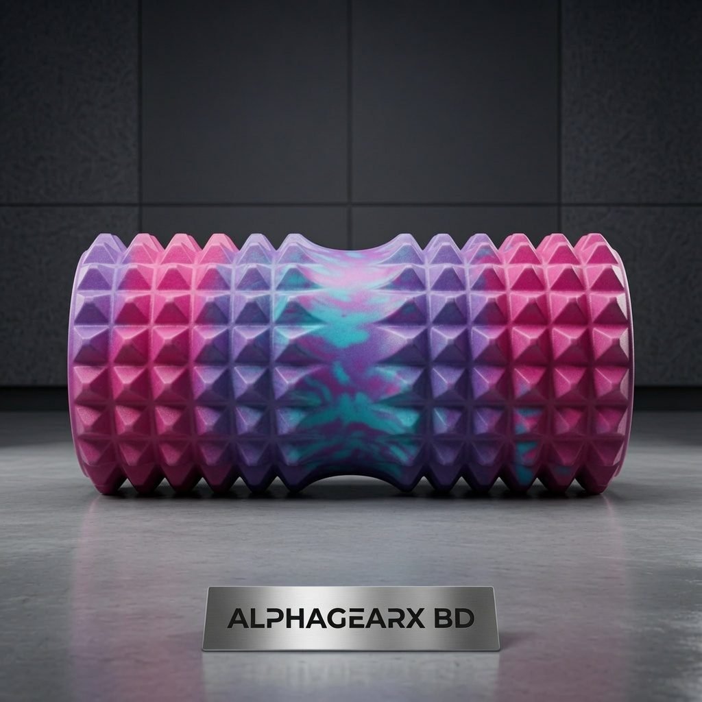 Pro Yoga Foam Roller (L) | Deep Tissue Massage & Muscle Recovery | AlphagearX BD - Image 8