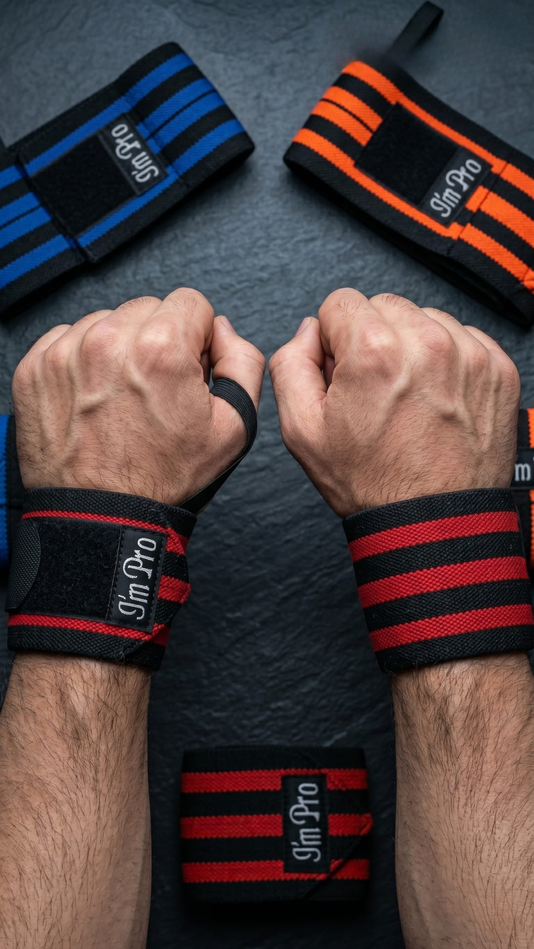 I'm Pro Heavy-Duty Wrist Wraps | Bangladesh | AlphagearX BD - Image 2