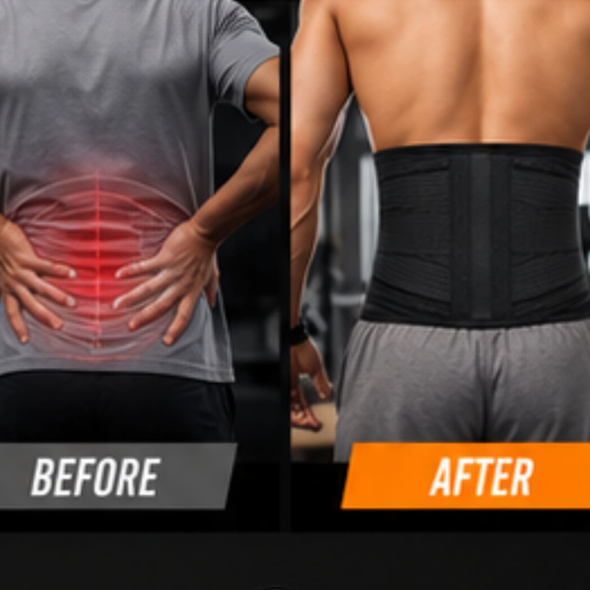 Premium Lumbar Back Support Belt | AlphagearX BD - Image 7
