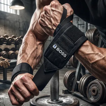 Alpha BOSS Heavy-Duty Wrist Wraps by AlphagearX BD for joint stability and heavy pressing in Bangladesh. • Stop wrist pain from ruining your heavy bench press. The Alpha BOSS Wrist Wraps provide unbreakable joint support. Premium quality, Cash on Delivery available across Bangladesh. Shop now! • Lock in your wrists and push past your plateaus. The Alpha BOSS Heavy-Duty Wrist Wraps deliver maximum joint stability for heavy pressing movements, featuring an extended thumb loop and industrial-grade velcro. Order today with fast Cash on Delivery across Bangladesh. • Alpha BOSS Wrist Wraps BD
