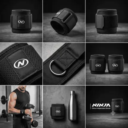Ninja D-Ring Wrist Wraps by AlphagearX BD for heavy lifting and wrist stability in Bangladesh. • • Stop wrist pain and secure your grip during heavy pulls. The Ninja D-Ring Wrist Wraps provide unbreakable joint support. Premium quality, Cash on Delivery available across Bangladesh. Shop now! • Lock in your wrists and pull heavier weights with absolute confidence. The Ninja D-Ring Wrist Wraps feature an industrial-grade steel D-ring and reinforced velcro for maximum joint stability. Order today with fast Cash on Delivery across Bangladesh. • Ninja D-Ring Wrist Wraps BD
