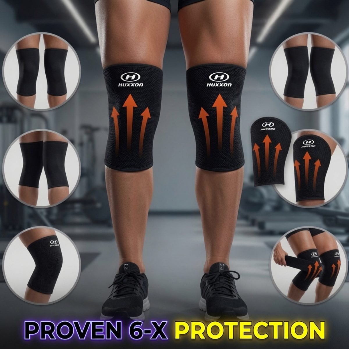 Train Pain-Free: Premium Compression Knee Sleeve | AlphagearX BD