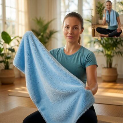 Stay Fresh & Dry: Anti-bacterial Fitness Towel | AlphagearX BD
