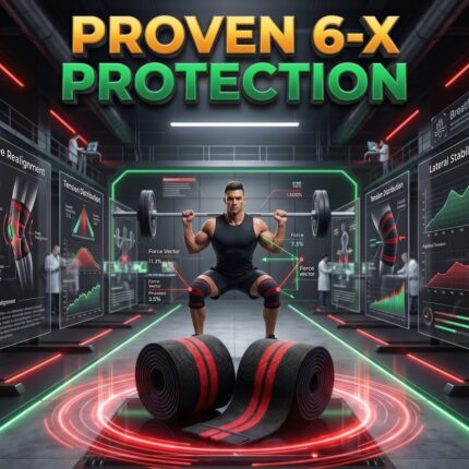 6-X Protection Knee Support | Move with Confidence | AlphagearX BD