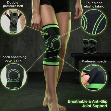 Squat & Run Pain-Free: Premium Knee Brace | AlphagearX BD